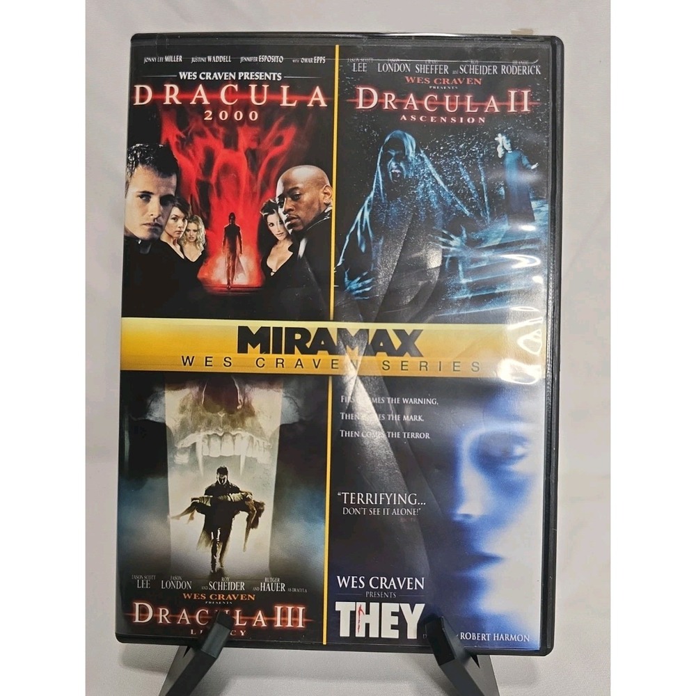 Dracula 2000/Dracula II: Ascension/Dracula III: Legacy/They (DVD, 2012,...